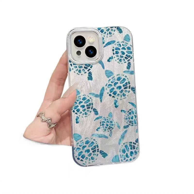 Ocean Shell Starfish Hard Case Cover for iPhone Series