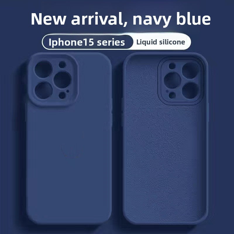 Liquid Silicone Full-Cover Protective Case for iPhone