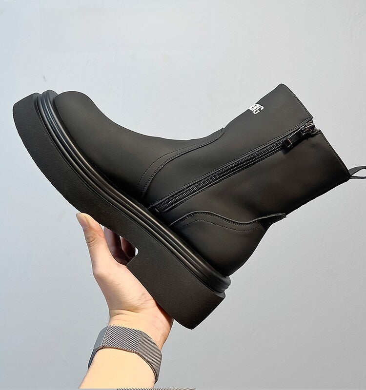Mens British Style Chelsea Boots