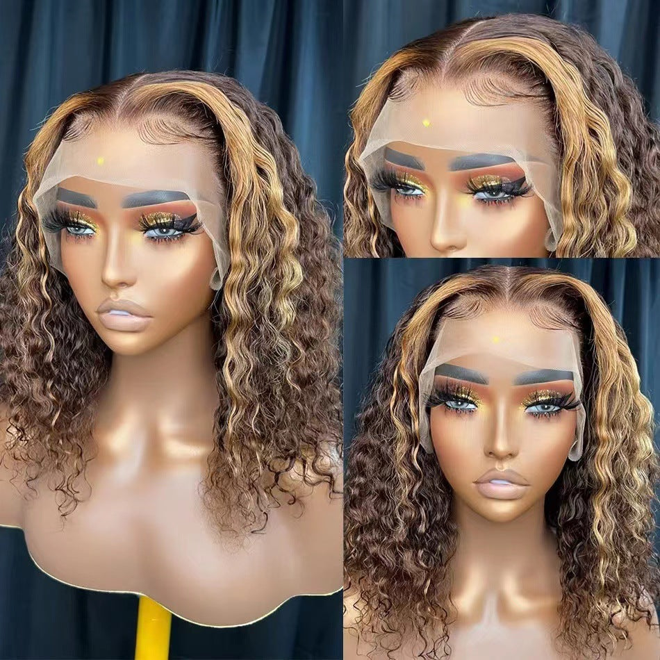 Short African Small Curly Wig
