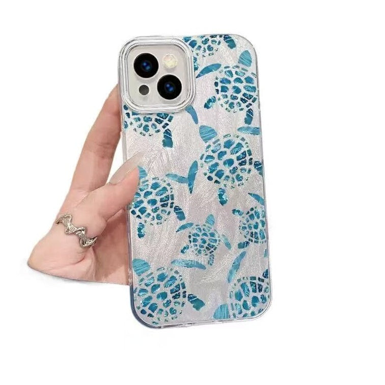 Ocean Shell Starfish Hard Case Cover for iPhone Series