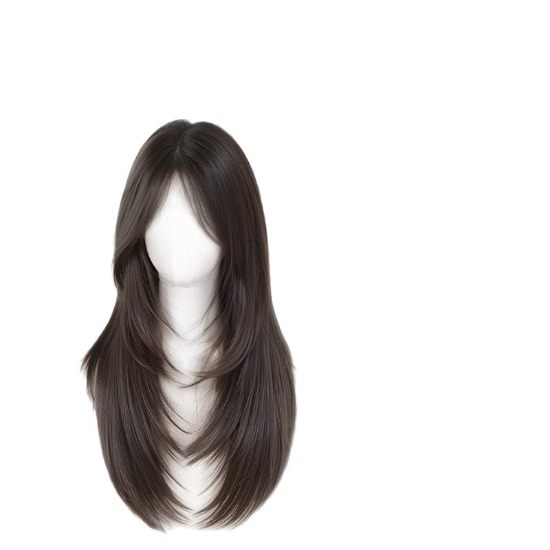 High-quality straight hair extensions