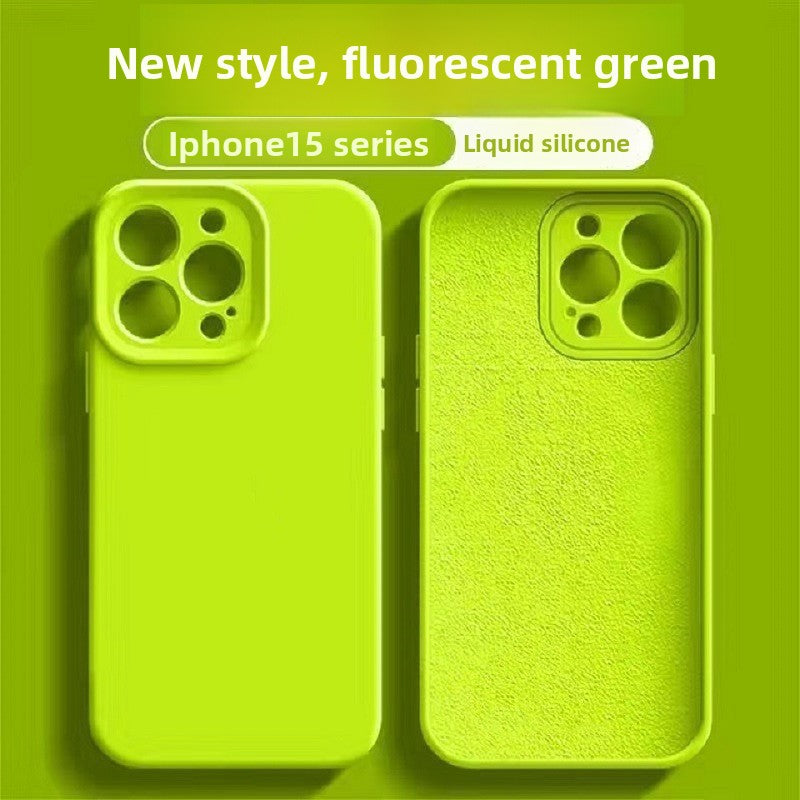 Liquid Silicone Full-Cover Protective Case for iPhone