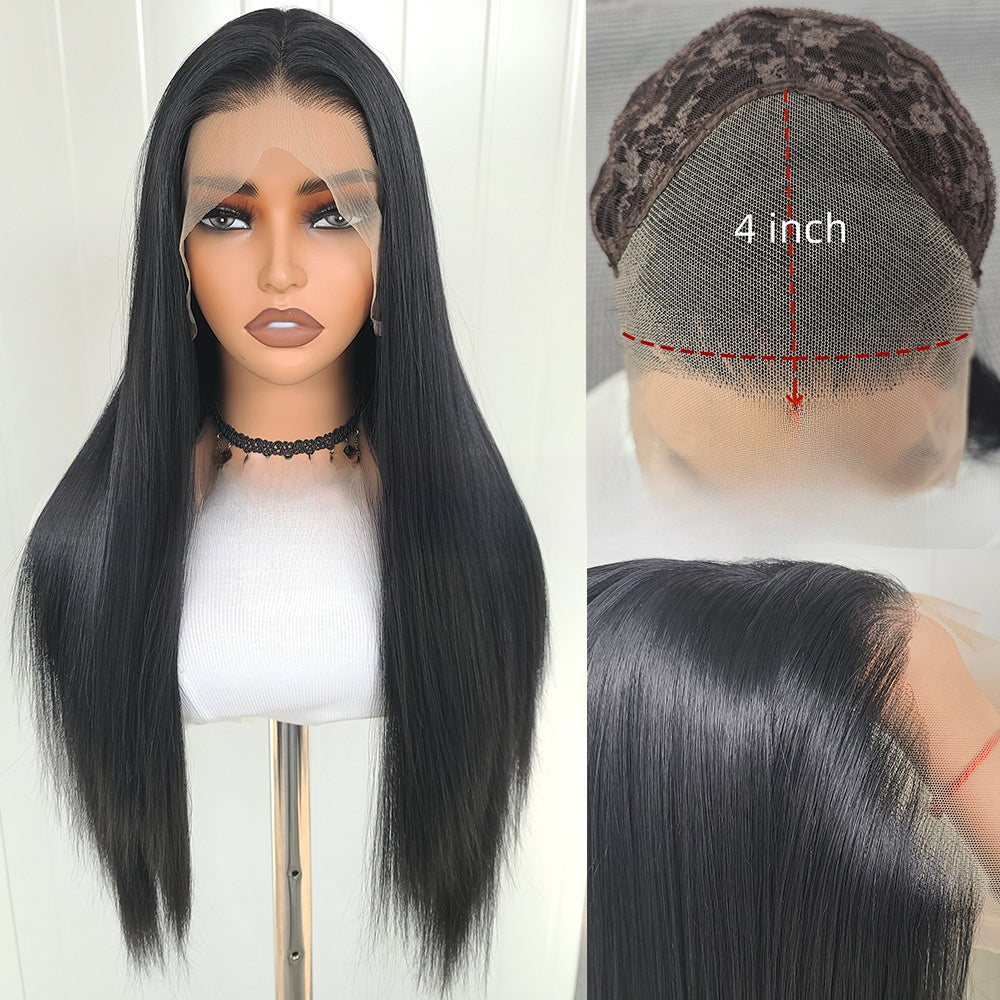 Synthetic Lace Front Wig with Natural Hairline