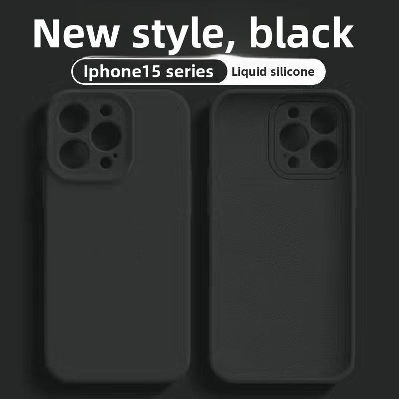 Liquid Silicone Full-Cover Protective Case for iPhone